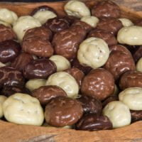 Biologische kruidnoten kruidnoot chocolade coating drageren