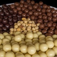 hazelnoot chocolade coating drageren