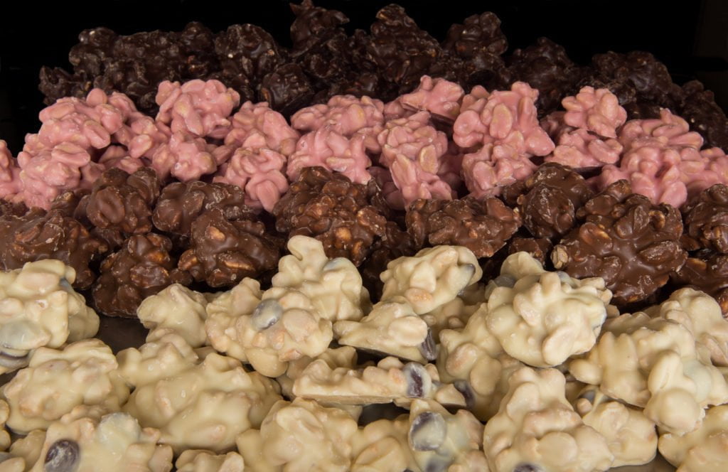 pindarots chocolade coating drageren