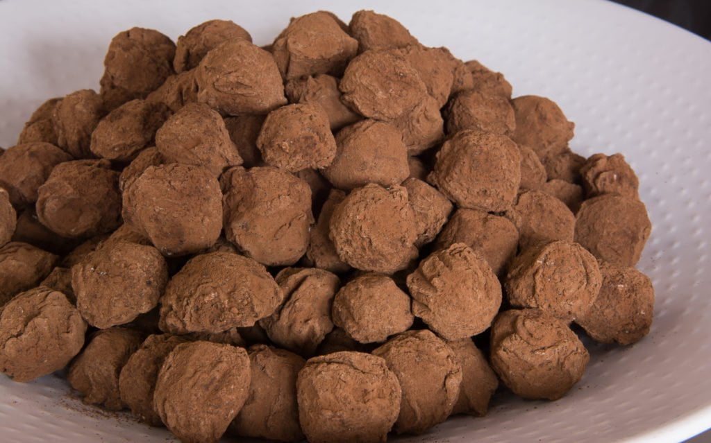 truffel chocolade coating drageren