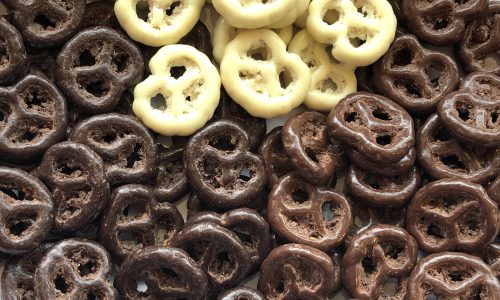 Chocolateerde Pretzels